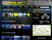 Tablet Screenshot of megaparty.cz